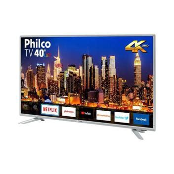 Tv 40 Polegadas 4k - Smart TV LED 40 Polegadas Philco PTV40G50sNS Ultra HD 4k com Conversor ...