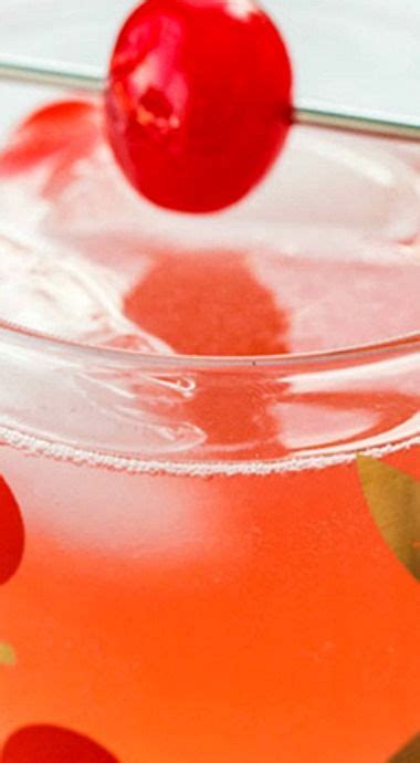 Cherry Gin Rickey Cocktail Drinks Alcohol Recipes Delicious Deserts