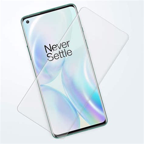 Uv Liquid Curved Tempered Glass Screen Protector For Oneplus 8