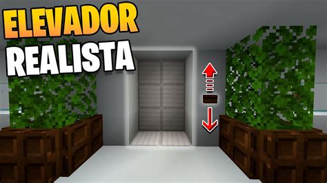 Como Hacer El Mejor Ascensor Elevador En Minecraft Bedrock PE YouTube