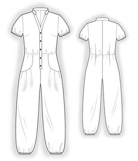 4044 Pdf Jumpsuit Sewing Pattern S M L Xl Or Made To Measure Sewing Pattern Pdf Download Etsy