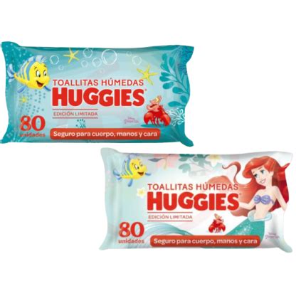 Toallitas H Medas Huggies Sirenita Disney X U Hipermania