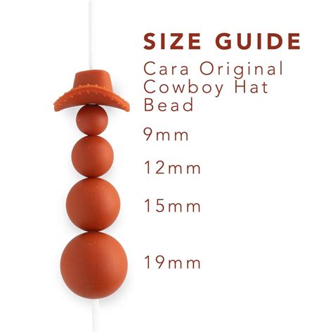 Cowboy Hat Silicone Focal Beads Cara And Co