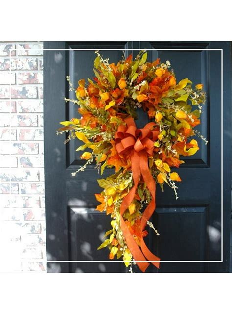 Fall Wreaths In Fall Floral Decor