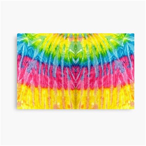 Groovy Tie Dye Hippie Rainbow Canvas Print For Sale By CeeGunn