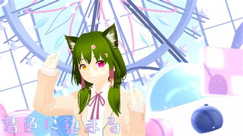 双葉あずさ Vsinger on Twitter 君色に染まる TOKOTOKO 様coverMMD 二人の答え