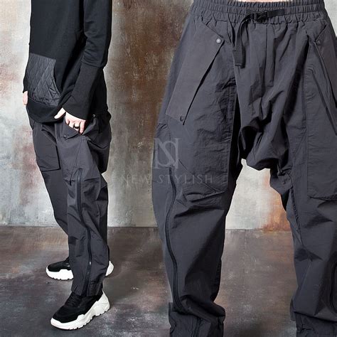 Futuristic Techwear Baggy Pants 405