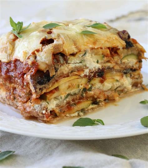 Whole-Wheat Vegetable Lasagna - Chef Lindsey Farr