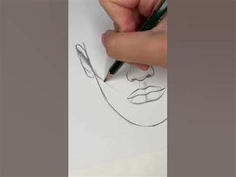 Как нарисовать скулы? Смотри, как просто! #shorts - YouTube