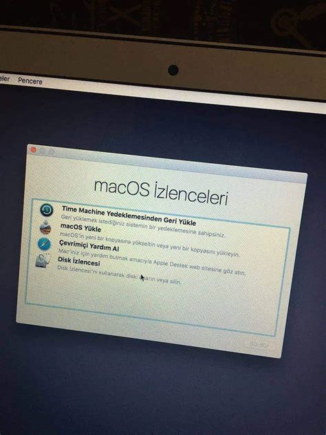 MacOS High Sierra Temiz Kurulum