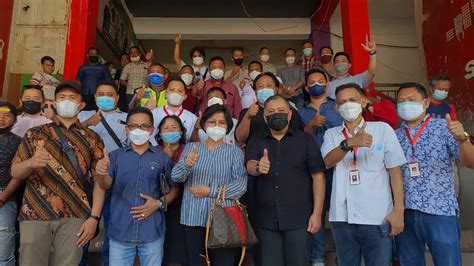 Direksi Pd Pasar Dampingi Ketua Dprd Manado Tinjau Kantor Pusat