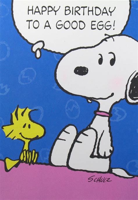 Snoopy Birthday Card