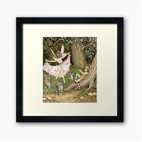 Kaninchen Und Eine Fee Tanzen Zur Piper Ida Rentoul Outhwaite