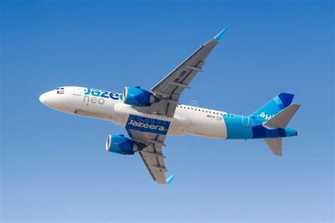 Jazeera Airways Airbus A320neo Airplane Dubai Airport In The United