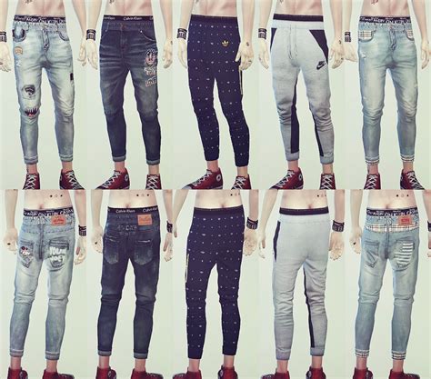 Sims 4 Cc Male Sag Jeans