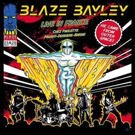 Blaze Bayley - Live in France (2019, Slipcase, CD) | Discogs