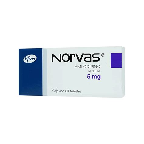 Norvas 5mg Tab C30