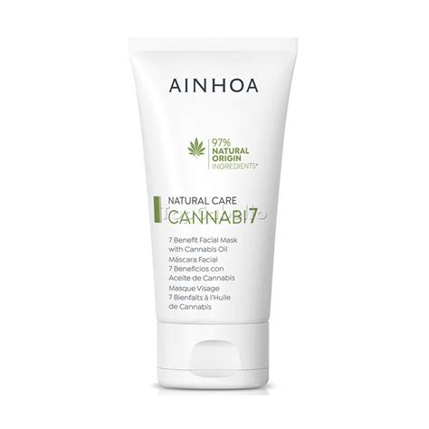 Máscara Facial 7 Beneficios Con Aceite De Cannabis Cannabi7 Ainhoa