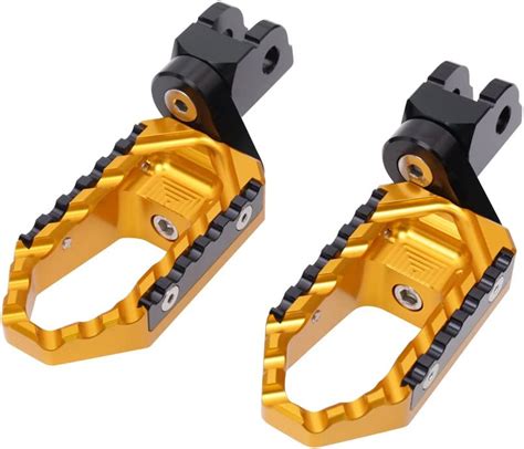 Amazon Mc Motoparts Gold Cnc Mm Adjustable Riser Front Touring