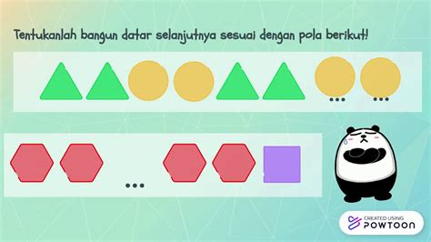 Ejercicio Interactivo De Pola Barisan Bangun Datar Riset