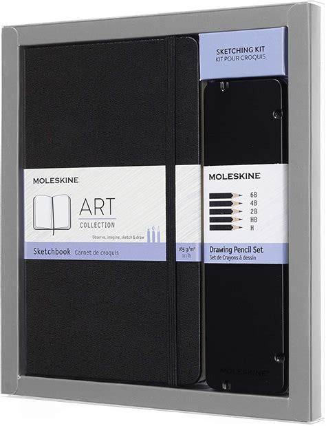 Moleskine Art Collection Sketching Kit Sketchbook Large Drawing