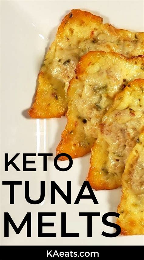 KETO TUNA MELTS Recipe Tuna Melts Tuna Recipes Keto