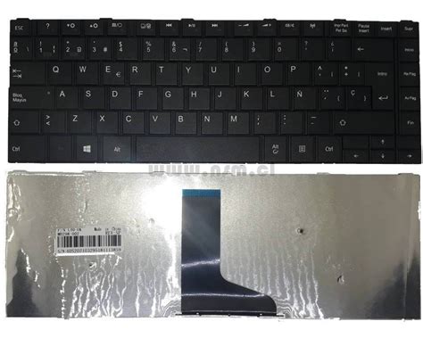 Teclado Espa Ol Negro Toshiba Satellite C C C D C D C T C T Series