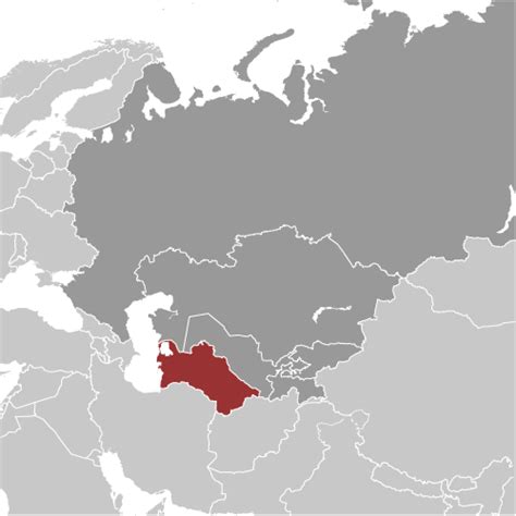 Maps Of Turkmenistan Worldometer