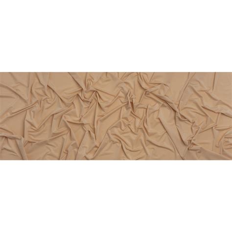 Famous Australian Designer Nude Stretch Polyester Jersey
