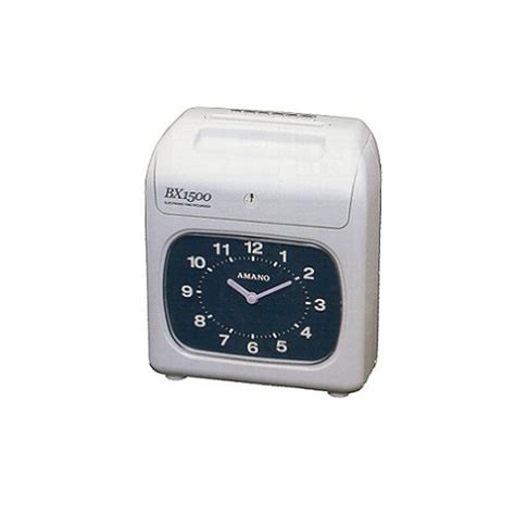 RELOJ CHECADOR MARCA AMANO MODELO BX 1500 GLOBAL SYSTEM Expertos En