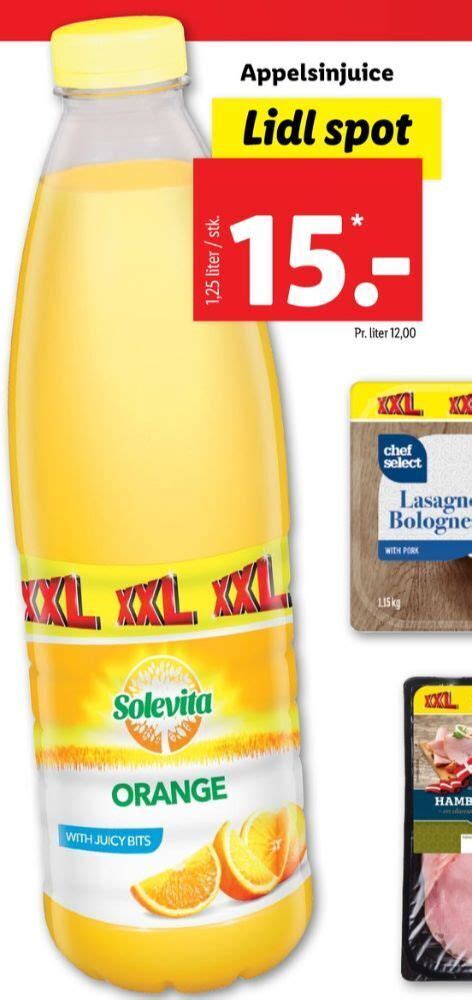 Solevita Juice Tilbud Hos Lidl