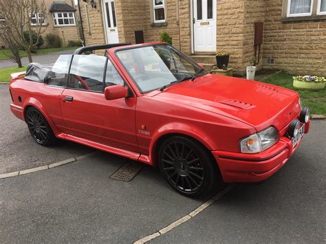 Ford Escort Xr3i Convertible A Friend Came Round To Mine T Flickr