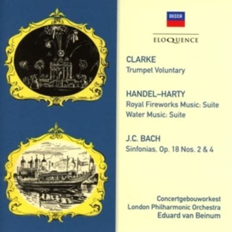 Clarke Trumpet Voluntary Handel Harty Suites J C Bach