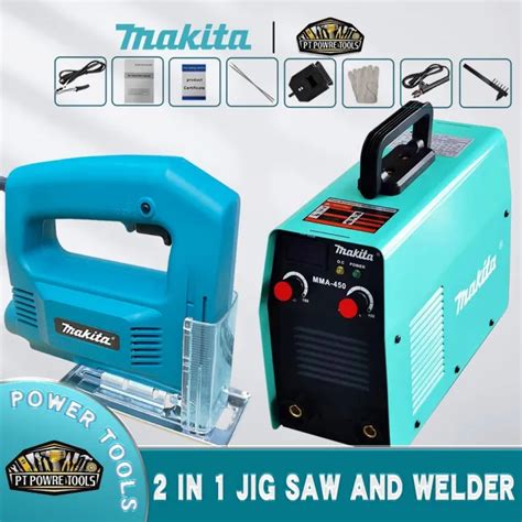 Makita In Mma Portable Igbt Inverter Welding Machine Plus Jig Saw