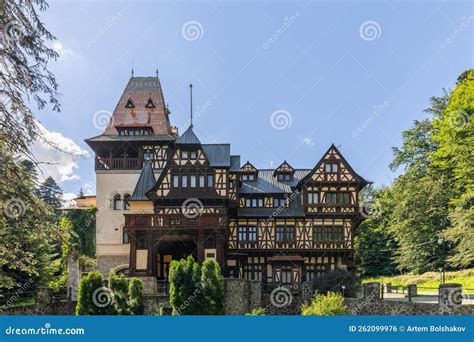Peles Castle Is Surrounded By Splendid Gardens The Work Of Several