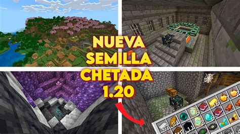 Descubre La SEMILLA MAS CHETADA QUE EXISTE Para Tu Mundo De Minecraft