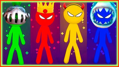 Stickman Party All Random Funny Minigames 1 2 3 4 Player Games 2022