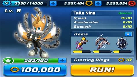 Sonic Forces Speed Battle Tails Nine New Character Coming Soon Update All 68 Characters