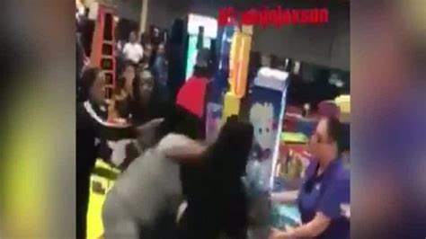 Two Women Caught On Video Fighting At Chuck E Cheeses Restaurant In