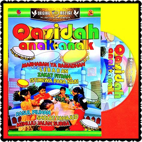 KASET CD VCD ORIGINAL VIDEO LAGU QASIDAH ANAK ANAK MARHABAN YA RAMADHAN