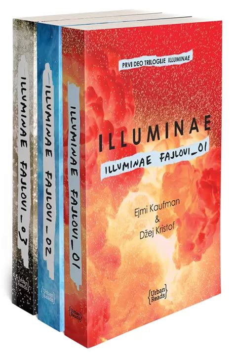 Komplet Illuminae Ejmi Kaufman D Ej Kristof Urban Reads