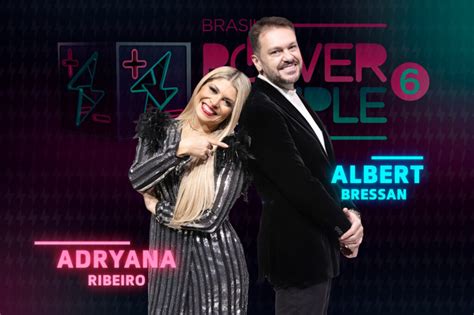 Adryana Ribeiro E Albert Bressan S O Confirmados No Power Couple Brasil