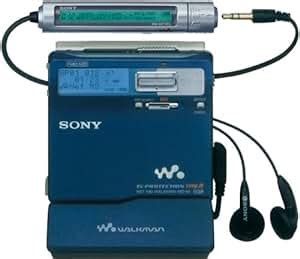 Sony MZ N1 Blue Net MiniDisc Walkman Amazon Co Uk Audio HiFi