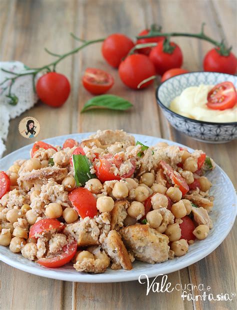 Insalata Di Ceci Estiva Ricetta Facile E Veloce Vale Cucina E Fantasia