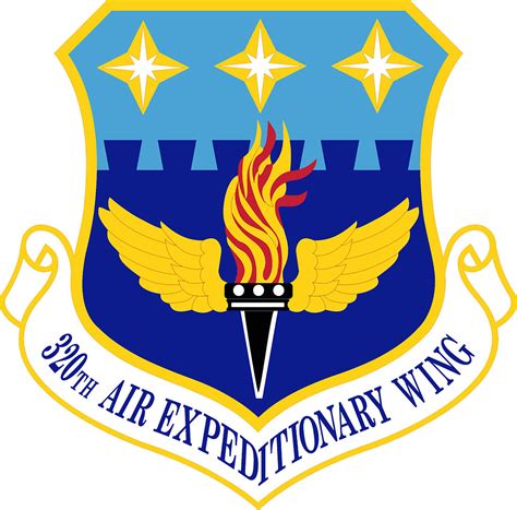 Coat Of Arms Crest Of 320th Air Expeditionary Wing US Air Force