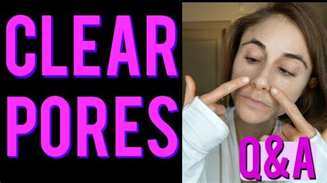 Dermatologist Qanda Getting Rid Of Pores 💊🙆 Youtube