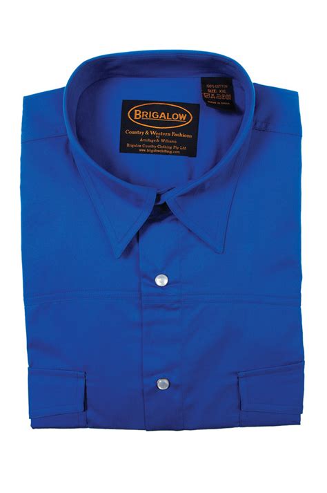 Boys 100 Cotton Royal Dress Shirt 8056n Brigalow