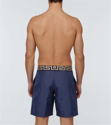 Versace Greca Border Swim Shorts Versace