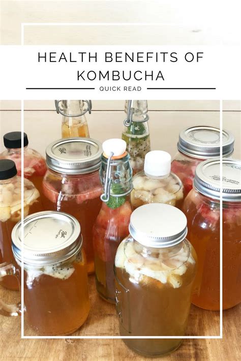 3 Health Benefits Of Drinking Kombucha Kombucha Benefits Kombucha