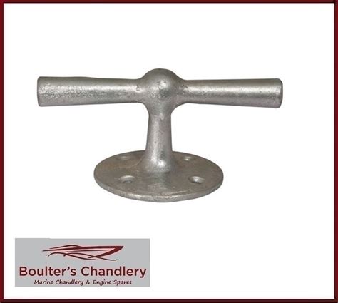 Galvanised Steel Cross T Bollard Cleat Mm Bolt On Boulters